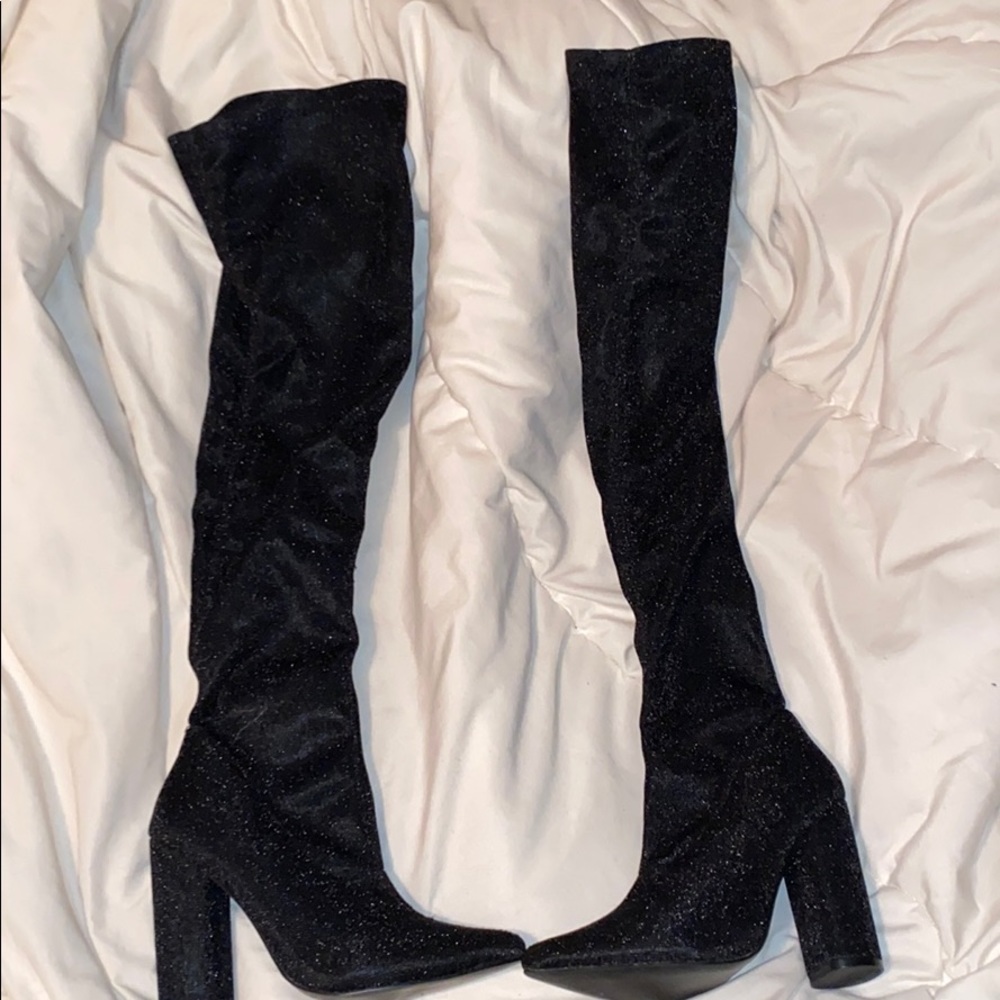 Dolls kill over the knee boots